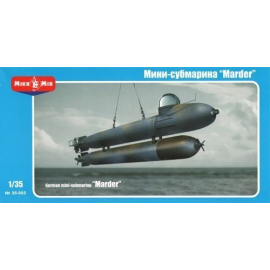 German mini-submarine ′Marder′ Model kit