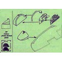 BAC/EE Canberra PR.9 Instrument panel (designed to be used with model kits from Airfix)