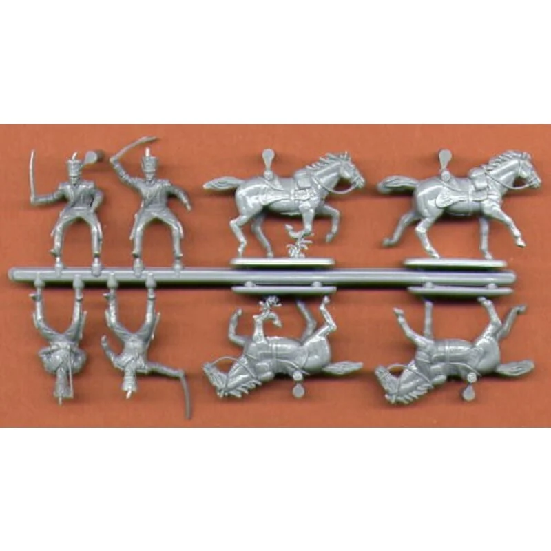 King′s German Legion Light Dragoons. 12 mounted figures also usable as British Light Dragoons.