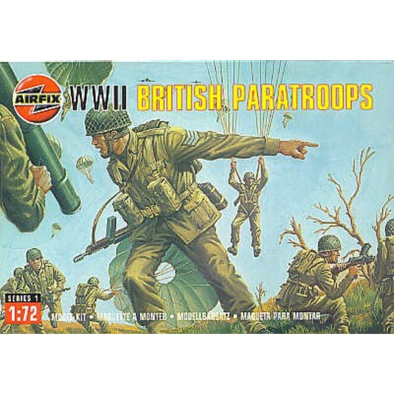 WWII British Paratroops Airfix