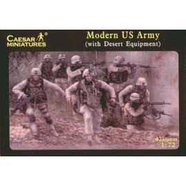 Modern US Army (with desert equipment) Caesar Miniatures