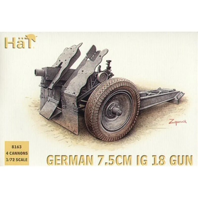 German 75mm IG18 infantry gun WWII