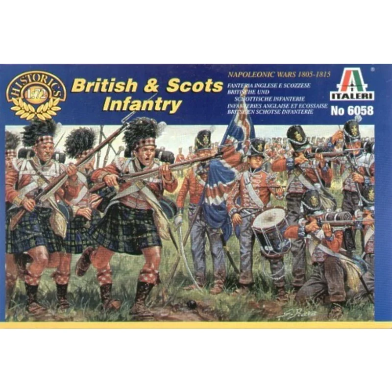 Napoleonic Wars British and Scots Infantry