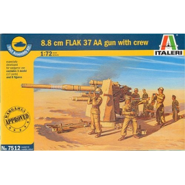 88mm Flak 37 AA Gun Italeri