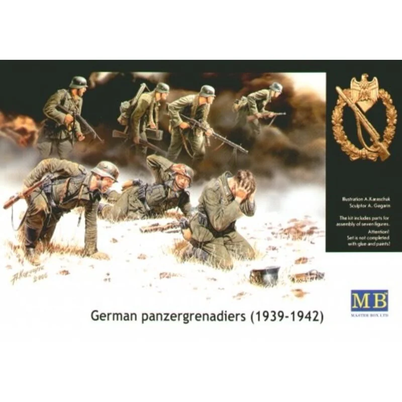 Panzergrenadiers 1939-42 x 7 figures