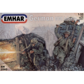 WWI German Infantry and tank crew Emhar