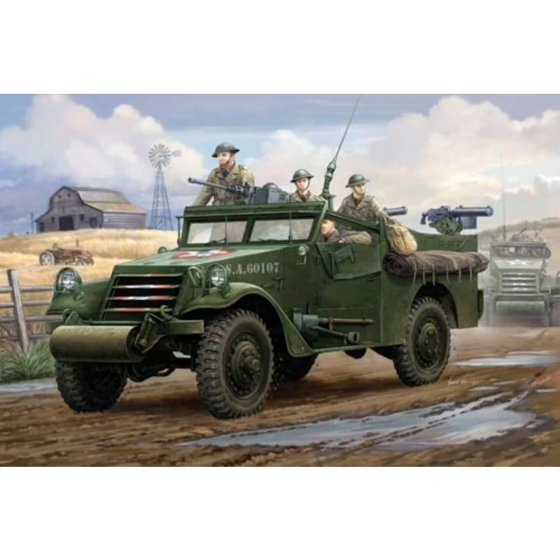 U.S M3A1 White Scout Car Early Production