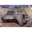 Mk.IV ′Male′ WWI heavy tank Decals: British/captured Germ Model kit