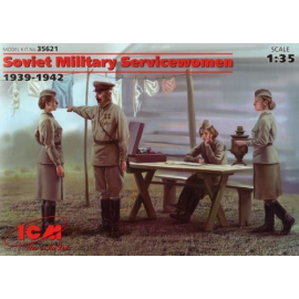 Soviet Military Servicewomen (1939-1942) (4 figures) Historical figure