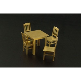 Table and chairs