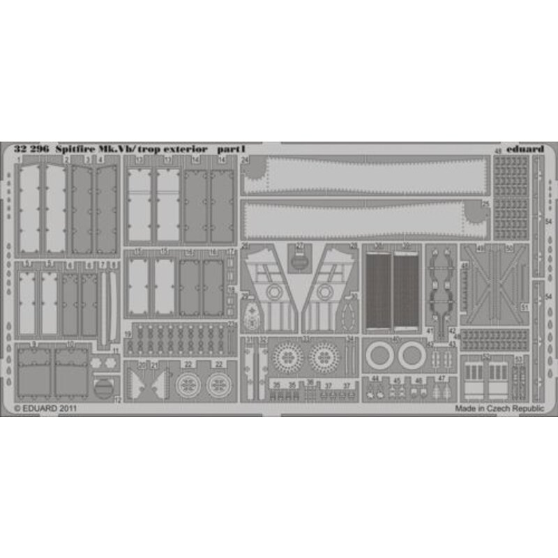 Supermarine Spitfire Mk.Vb/ tropical exterior (designed to be used with Hobby Boss kits) 