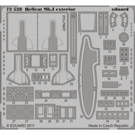 Grumman Hellcat Mk.I exterior (designed to be used with Eduard kits) 