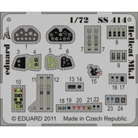 Grumman Hellcat Mk.I (self adhesive) (designed to be used with Eduard kits) 