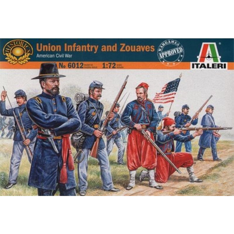 Union Infantry and Zouaves Figure