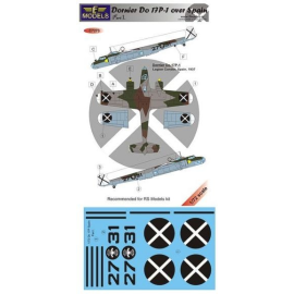 Dornier Do 17P-1 over Spain Part I. (designed to be used with RS Models kits) 