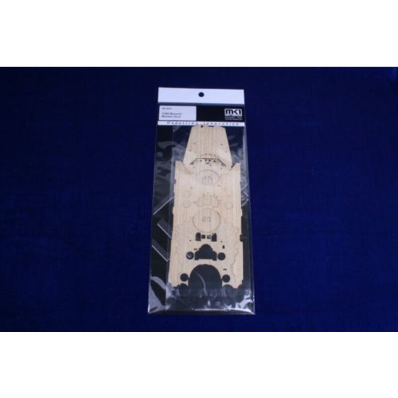 MUSASHI Wooden Deck (designed to be used with Tamiya kits) 