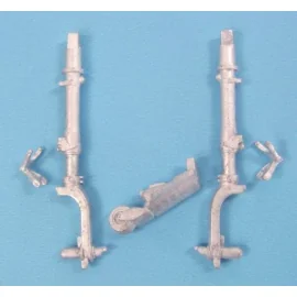 Mitsubishi J2M3 Raiden (Jack) Landing Gear (designed to be used with Hasegawa kits) 