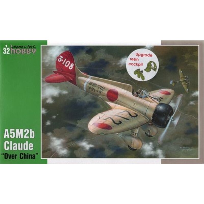 Mitsubishi A5M2b Claude Over China Upgrade resin cockpit