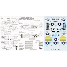 Republic P-47D Thunderbolt Razorback (2) 4229002 `Ponnie 64th FS/57th FG Corsica 1944; 4419562 `Rat A Dat 350th FS/353rd FG En