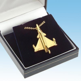 Necklace and pendant Gold 24ct Rafale