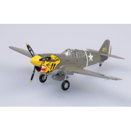 P-40E Warhawk 11FS-343FG Aleoutian Tiger 1942 Die-cast