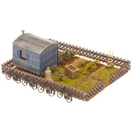 Allotments with contractors trailer