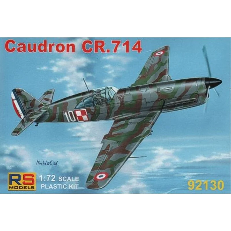 Caudron CR.714. Decals 4 version for France and Finland Model kit