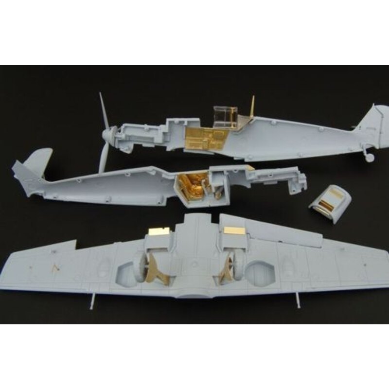 Messerschmitt Bf 109E-4 cockpit details (designed to be used with Airfix kits) 