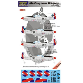 Mustangs over Uruguay (designed to be used with Tamiya and Hasegawa kits) 