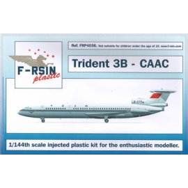 Trident 3B - CAAC - laser-printed decals Model kit