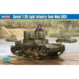 Soviet T-26 Light Infantry Tank Mod 1931