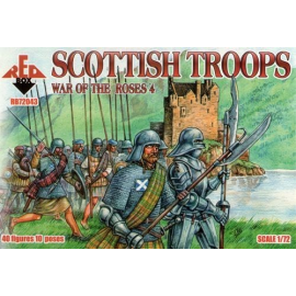 Scottish troops, War of the Roses 4 Figure