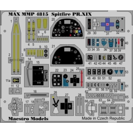 S31 Spitfire PR Mk.XIX detail set PRE-PAINTED