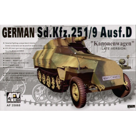 Sd.Kfz.251 D/9 Half Track with 75mm Gun