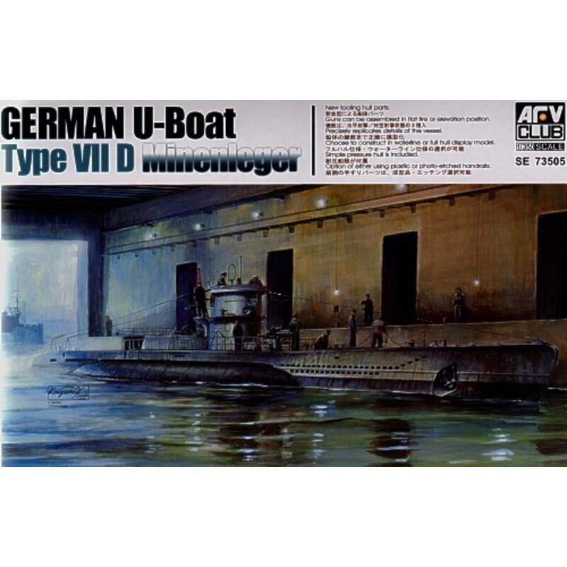 U-Boat Type VII D Minenleger U Boat