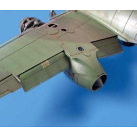 Messerschmitt Me 262 flaps (designed to be assembled with model kits from Tamiya) 