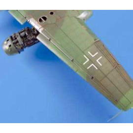 Messerschmitt Me 262 slats (designed to be assembled with model kits from Tamiya) 