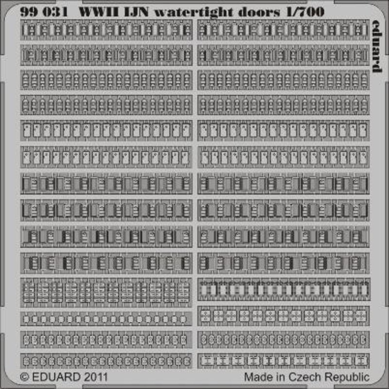 WWII IJN watertight doors 1:700