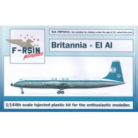 Bristol Britannia - El Al 1/144 - F-rsin Plastic P4041 Model kit