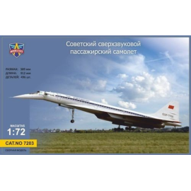 Tupolev Tu-144 1/72 - Modelsvit IT7203 Model kit