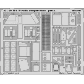 Boeing B-17G Flying Fortress radio compartment (self adhesive) (designed to be used with Hong Kong Models kits)