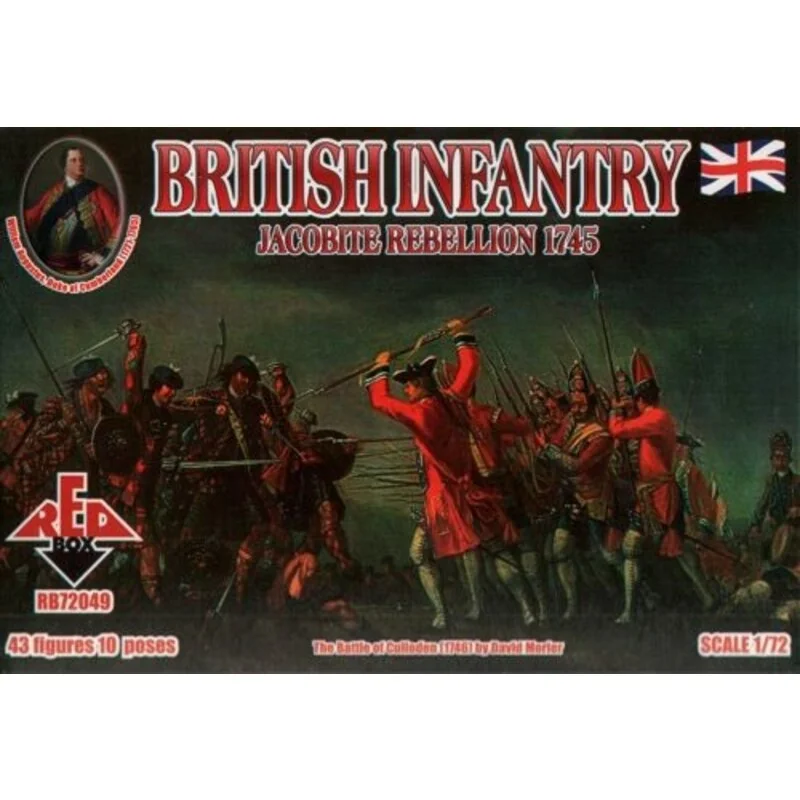 Jacobite Rebellion British Infantry