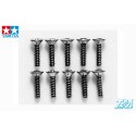 Countersunk head screws 3x12mm