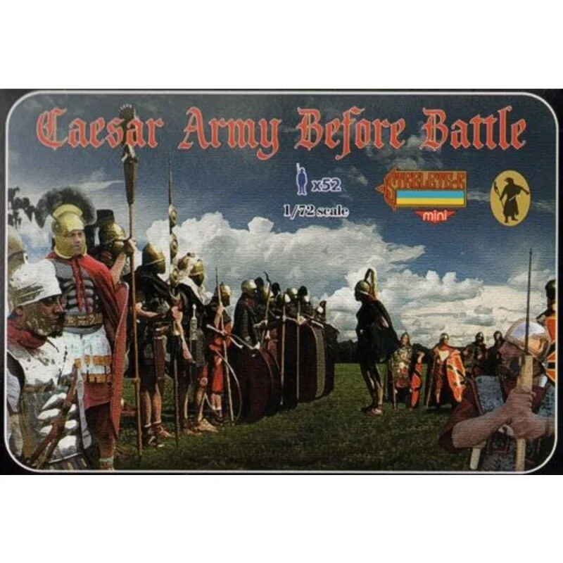 Caesar Army before Battle. Ancient