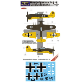 Hawker Typhoon Mk1b Zirkus Rosariusdesigned to be used with Brengun , Pavla Models and CMR kits