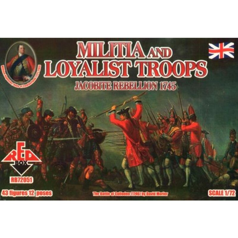 Jacobite Rebellion and Loyalist Militia Troops