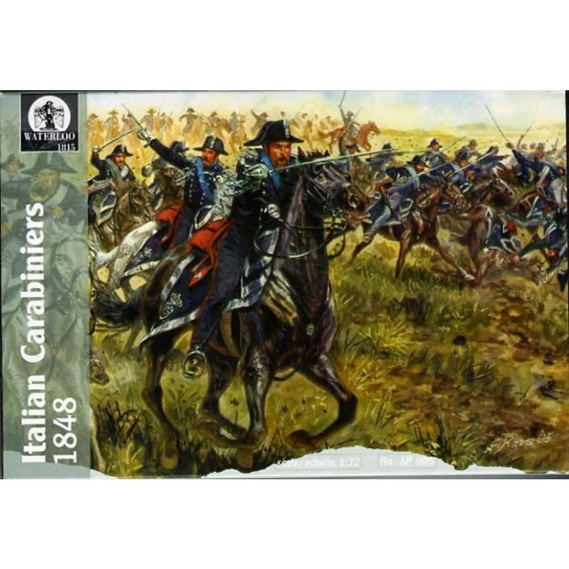 Italian Carabiniers 1848 (12 men/12 horses)