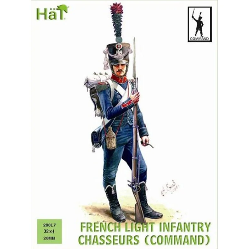 French Chasseurs Command. 32 figures per box