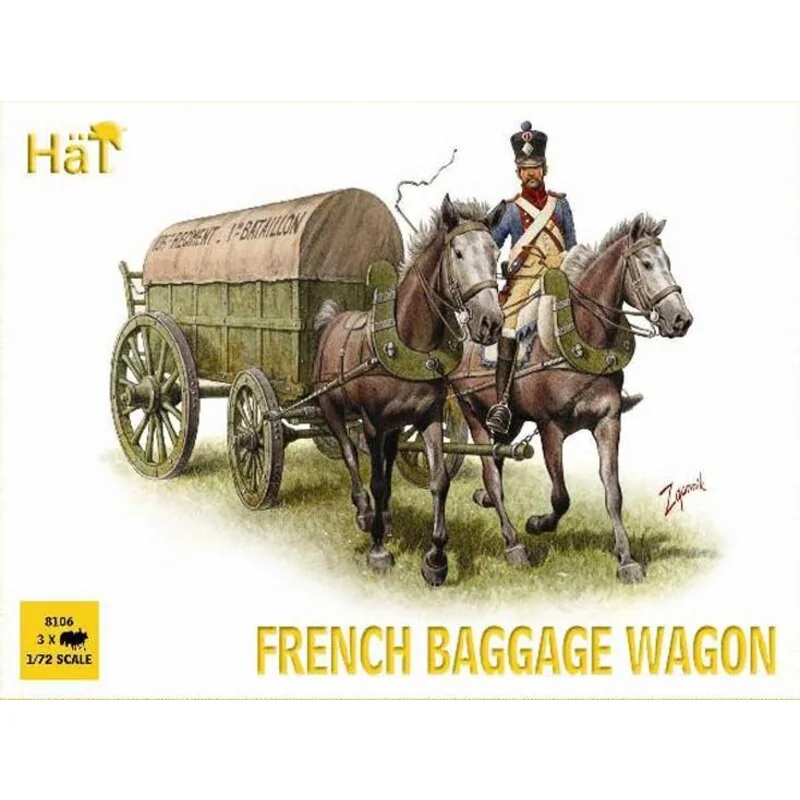 French Baggage Wagon