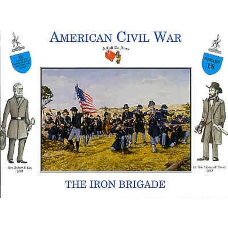 American Civil War Union Infantry. The Iron Brigade 16 figures